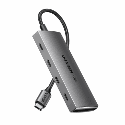 UGREEN USB C Hub 10 Gbps, Adapter mit 4 USB C 3.2 Ports, Hochgeschwindigkeits Multiport Splitter für iPhone 17 Serie, Galaxy S25 Serie, MacBook, iMac, iPad, Chromebook und mehr 4C Angebot bei HelloDeals