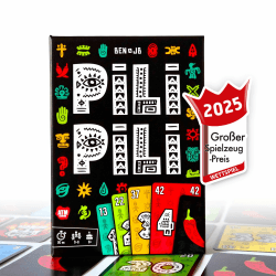 ATM Gaming PILI PILI – Gesellschaftsspiel – Gewinner des Großen Spielzeugpreises 2025 – Taktisches Stichkartenspiel – 2 bis 8 Spieler Angebot bei HelloDeals
