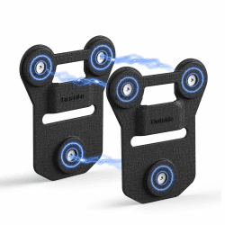 BOBLOV Magnetische Halterung für Körperkamera, 6-Magnet-Stil, Universeller Magnetischer Saugnapf-Clip, aus schwarzem Silikon, haftet an der Kleidung für universelle Body Cam Aller Angebot bei HelloDeals