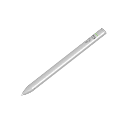 Logitech 914-000074 Crayon - Digitaler Zeichenstift für iPad mit Apple Pencil Technologie, pixelgenauer ohne Verzögerung, Smart Tip mit Schnellladung über USB-C, Silver Angebot bei HelloDeals