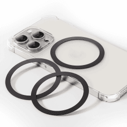 Universal-Metallring-Aufkleber, für MagSafe Ring Magnet Kompatibel mit MagSafe Wireless Charger/Autohalterung für iPhone/Samsung/Android Phone Cases 3Pcs Metallringe (ohne Magnet),Schwarz 3Schwarz Angebot bei HelloDeals