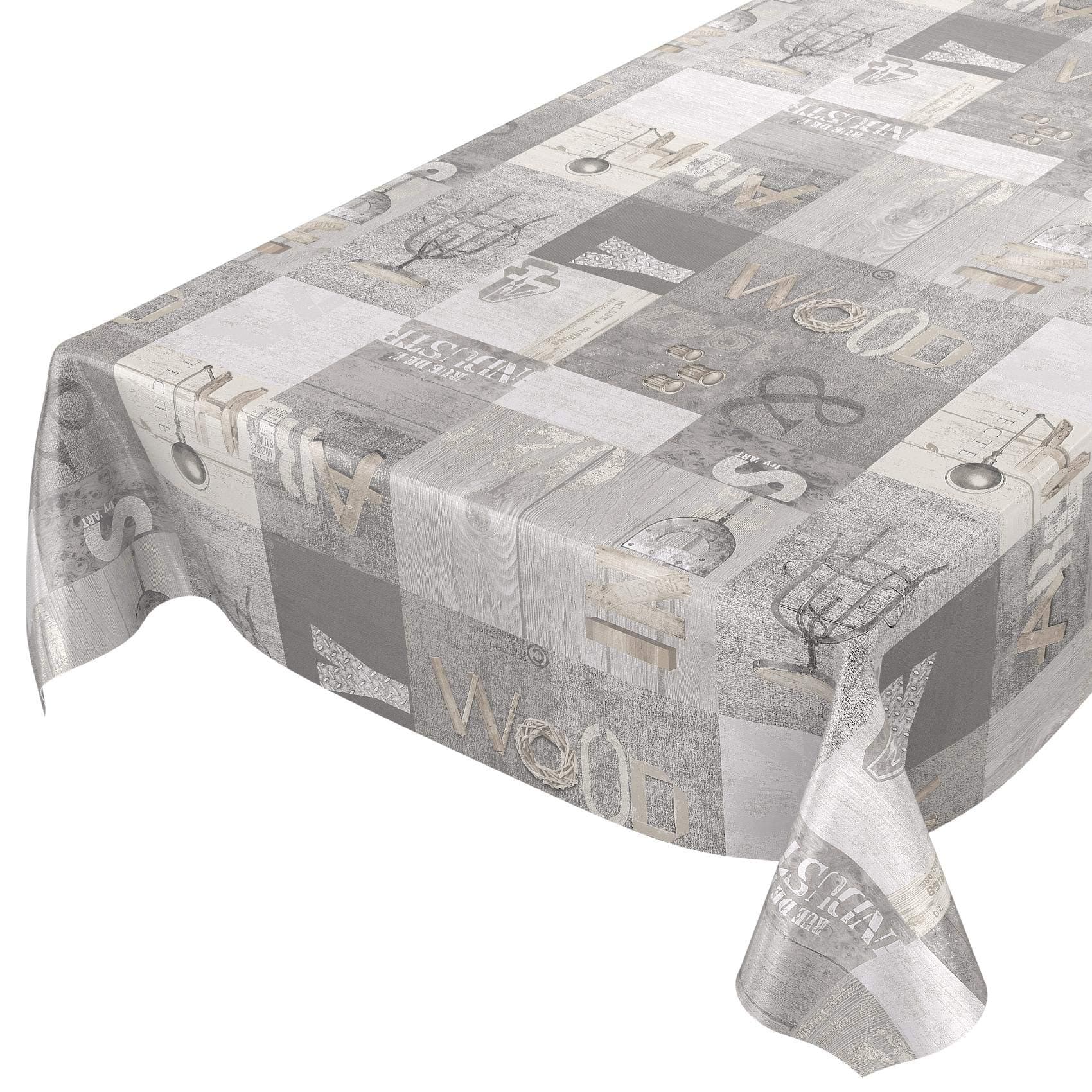 ANRO Wachstuchtischdecke Wachstuch Wachstischdecke Tischdecke abwaschbar Industry Modern Used Look Industrie 100x140cm 140 x 100 cm (Rechteckig) Schnittkante Angebot bei HelloDeals