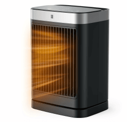 Heizlüfter Energiesparend mit Fernbedienung, 2000W Heizung Elektrisch Klein, PTC Keramik Heizlüfter Leise mit 12h Timer, 3 Modus, Überhitzungs-Kippschutz, Elektroheizung für Räume Schlafzimmer Angebot bei HelloDeals
