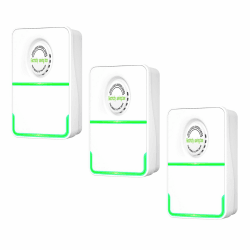 3Pcs Smart Power Saver, Electricity Saving Box, Energy Saver 90-250V Stromsparer Stromspar-Box, Energiespargerät Intelligenter Energiesparstecker, PC-Material Spannungsregler Energiesparer EU-Stecker Angebot bei HelloDeals
