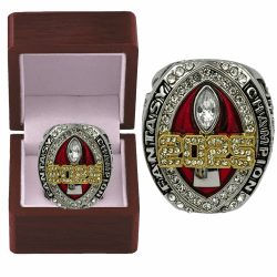 2025 Fantasy Football Ring Vatertag Sammlerstücke Meisterschaftsring Vitrine Red 11 Angebot bei HelloDeals