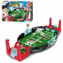 Tischkicker,Tischfussball Spiele,Party Tischfußball Interaktive Eltern Kind Brettspiele,Geschenke für ab 4 Jahren (2 Fußbälle),Verbessern Sie das Interesse der Kinder am Sport Rot Angebot bei HelloDeals