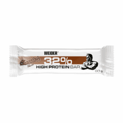 Weider - 32% Protein Bar - Proteinriegel mit Vollmilchschokolade - Mit 19 g Protein - 12 x 60g - Schokolade Chocolate Angebot bei HelloDeals