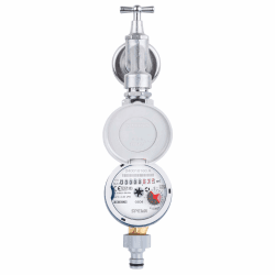 SPEWA Zapfhahnzähler | Wasseruhr Garten geeicht mit Montageset | Wasserzähler geeicht 3/4 zoll |Eichung 2026 Angebot bei HelloDeals