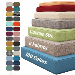 Maßgeschneiderte Sitzkissen für Bank,rutschfeste Sitzbankkissen Bankauflage Geeignet für Innen Fensterbank Bankkissen Gartenbank Schaukel im Freien Bänke Polster, Sofa Terrasse Möbelkissen,5CM Angebot bei HelloDeals