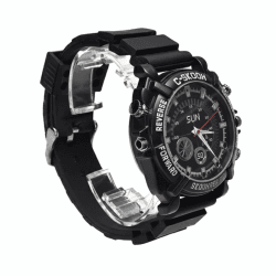 WIWACAM 2025-gen 1080P Full HD Kamera Uhr Kamerauhr, mit 32GB Speicher, Infrarot Nachtsicht Mini Kamera Angebot bei HelloDeals