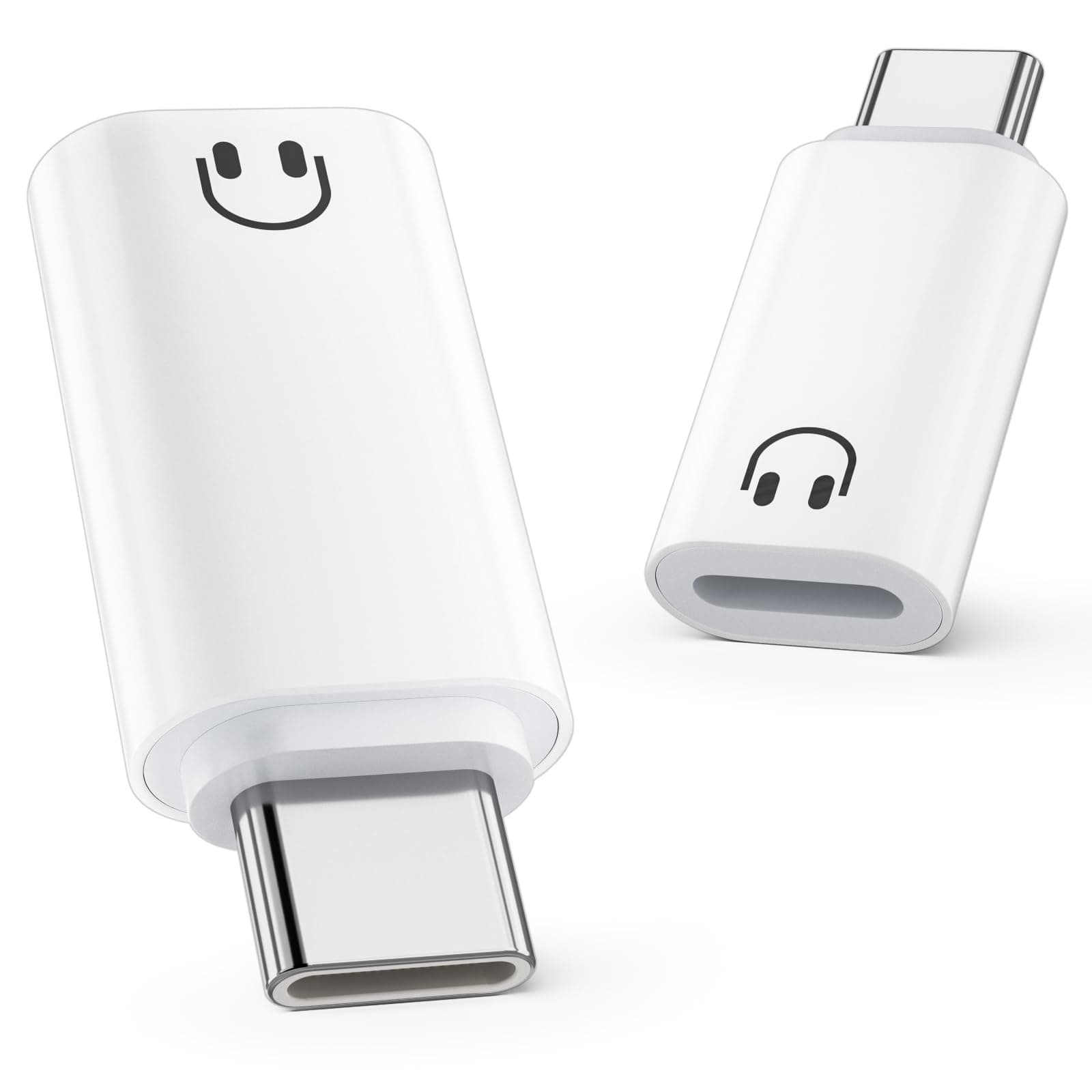 Obcxin USB C auf Lightning Audio Adapter, Typ C auf Lightning Kopfhörer Adapter für iPhone 16/15 Pad Air/Mini 6 Samsng, Hi-Fi Klangqualität, Nicht zum Lade/Datenübertragung, Weiß Angebot bei HelloDeals