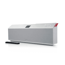 Teufel MUSICSTATION CD-Internet-Radio Bluetooth Lautsprecher, DAB+ Digitalradio und FM Radio, Musikstreaming, HiFi Sound, Wecker, W-LAN, Bassreflex - weiß Angebot bei HelloDeals