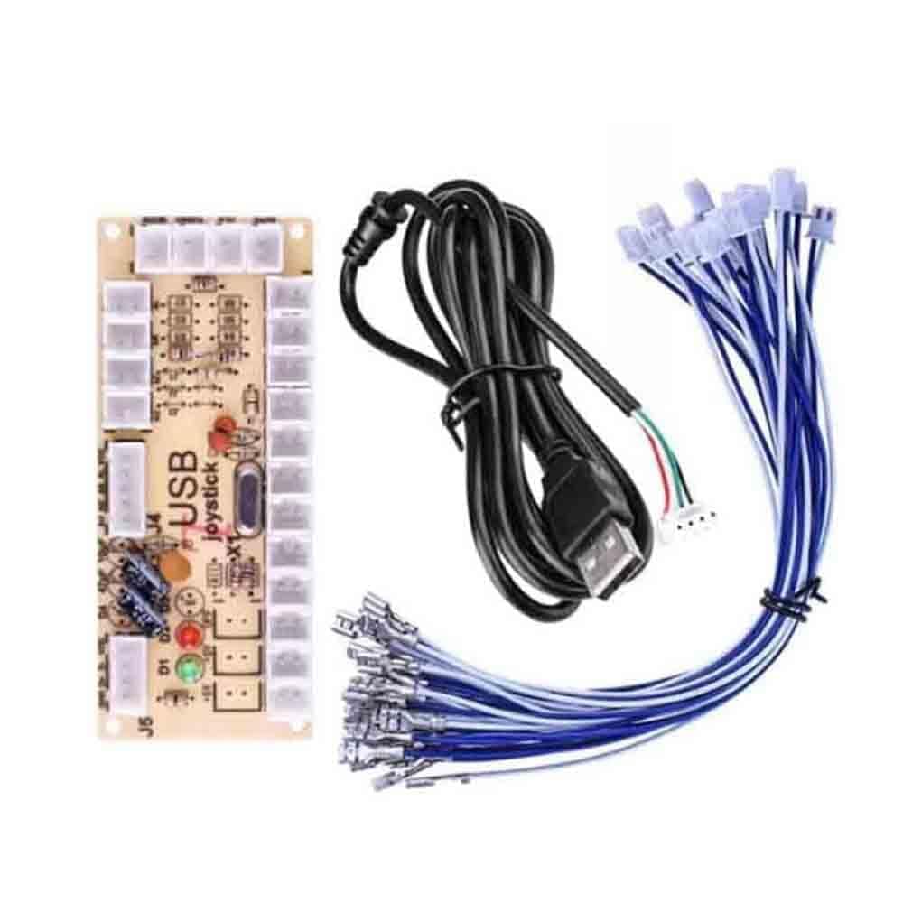 YOURRYONG USB arcade joystick circuit board DIY board PC joystick control small card chip fighting machine game console joystick (4.8mm with 4.8mm) Angebot bei HelloDeals