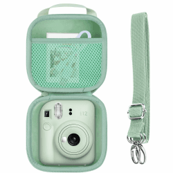 Hartschalen Schutzhülle Tasche Geeignet für INSATX mini 12 / INSTAX mini 11 Sofortbildkameras (Mint Green) Angebot bei HelloDeals