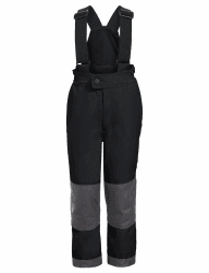 VAUDE Snow Cup Pants III Schneehose Kinder – warme Skihose Kinder wasserdicht, winddicht & atmungsaktiv, abriebfeste Schneehose Jungen & Mädchen mit anpassbarer Beinlänge 158/164 Schwarz Angebot bei HelloDeals