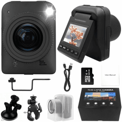 4K Zeitraffer Kamera, 3200W, IP66 wasserdichte Zeitrafferkamera mit 6 Monate Akkulaufzeit, 64GB TF-Karte, 2 Zoll Kippbildschirm, Makroaufnahme, Für Die Aufzeichnung Bauarbeiten, Wetter und Pflanzen Angebot bei HelloDeals