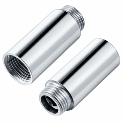 1 Stück Duschkopf Verlängerungsarm 5Cm Edelstahl Dusch Verlängerungsrohr Gewinde Duschverlängerungsrohr Gerade Duscharm Verlängerung Für Badzubehör Angebot bei HelloDeals