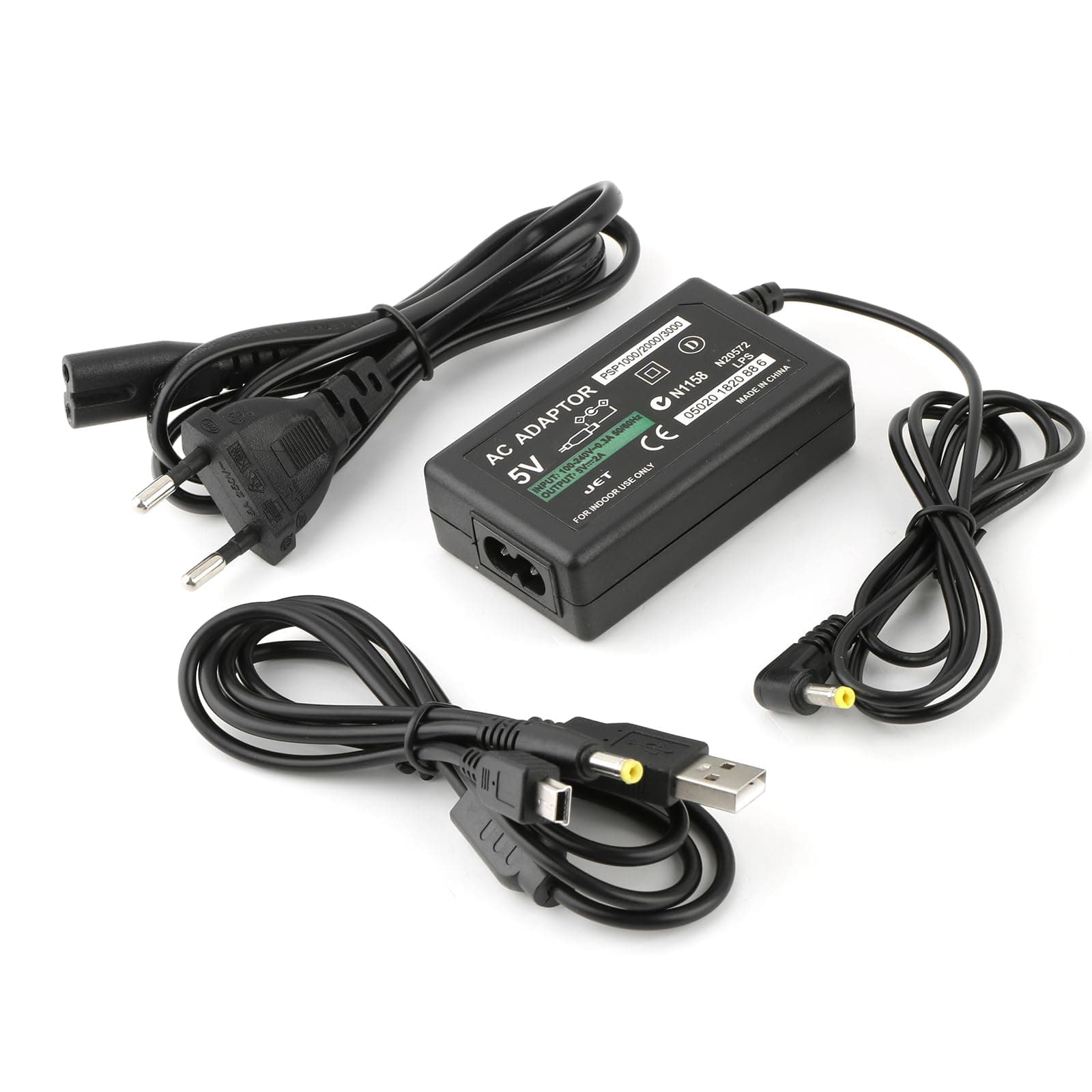 für PSP 1000/2000/3000 Netzteil Ersatz für Sony PSP 1000/2000/3000 Netzteil Ladekabel Ladegeräte Interne Stromquelle Charger Power Adapter Konsolenzubehör Angebot bei HelloDeals