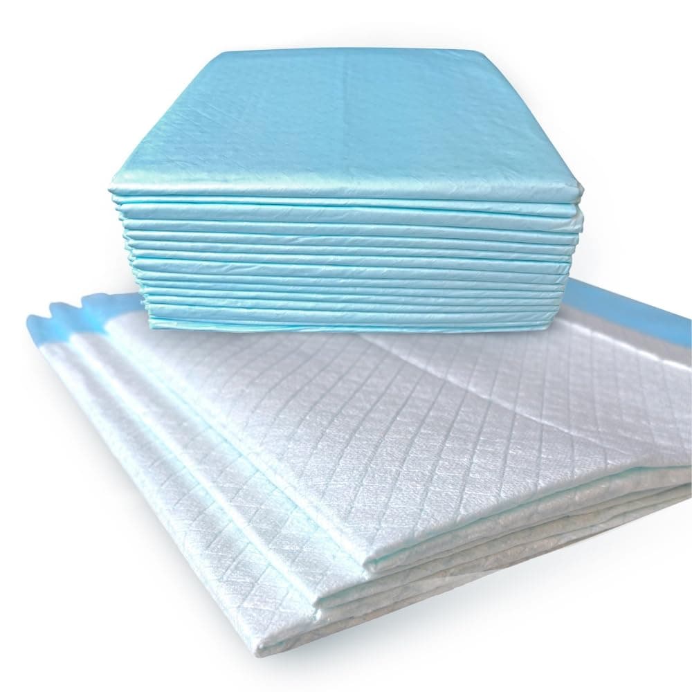 Henry Schein – Krankenunterlagen (30 Stück, 55g, 60cm x 90cm), Einweg-Schutzunterlagen für medizinische Anwendungen, saugstark & hygienisch Angebot bei HelloDeals