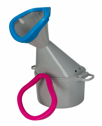 Inhalator Premium, mit zwei Soft Aufsätzen, grau mit zweitem Aufsatz Angebot bei HelloDeals