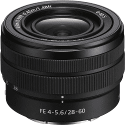 Sony SEL-2860 Standard-Zoom Objektiv (28-60 mm, F4–5.6, Vollformat, geeignet für A9, A7, A6000, A5100, A5000 und Nex Serien, E-Mount) schwarz Einzelbett Angebot bei HelloDeals