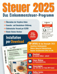 Aldi Steuer 2025 für die Steuererklärung 2025 am PC. Steuerprogramm 2025 - Freischalten per Aktivierungscode. Angebot bei HelloDeals