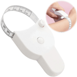 Körpermaßband, weiches Maßband, 150 cm / 60 Zoll Maßband, für Schneidermaße, Körpermaße. Weißes einziehbares Körpermaßband Angebot bei HelloDeals