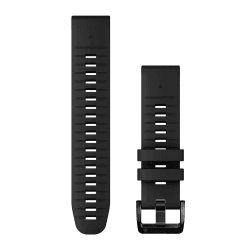 Garmin Quickfit-Armband 22mm, passend für Fenix-Serie, Epix (PRO) 47mm, Forerunner 935/945/ 955/965, Marq-Serie, Approach S60/ S70-47mm, D2 Delta, D2 Mach1, Descent G1, Quatix -Serie Schwarz Silikon Angebot bei HelloDeals