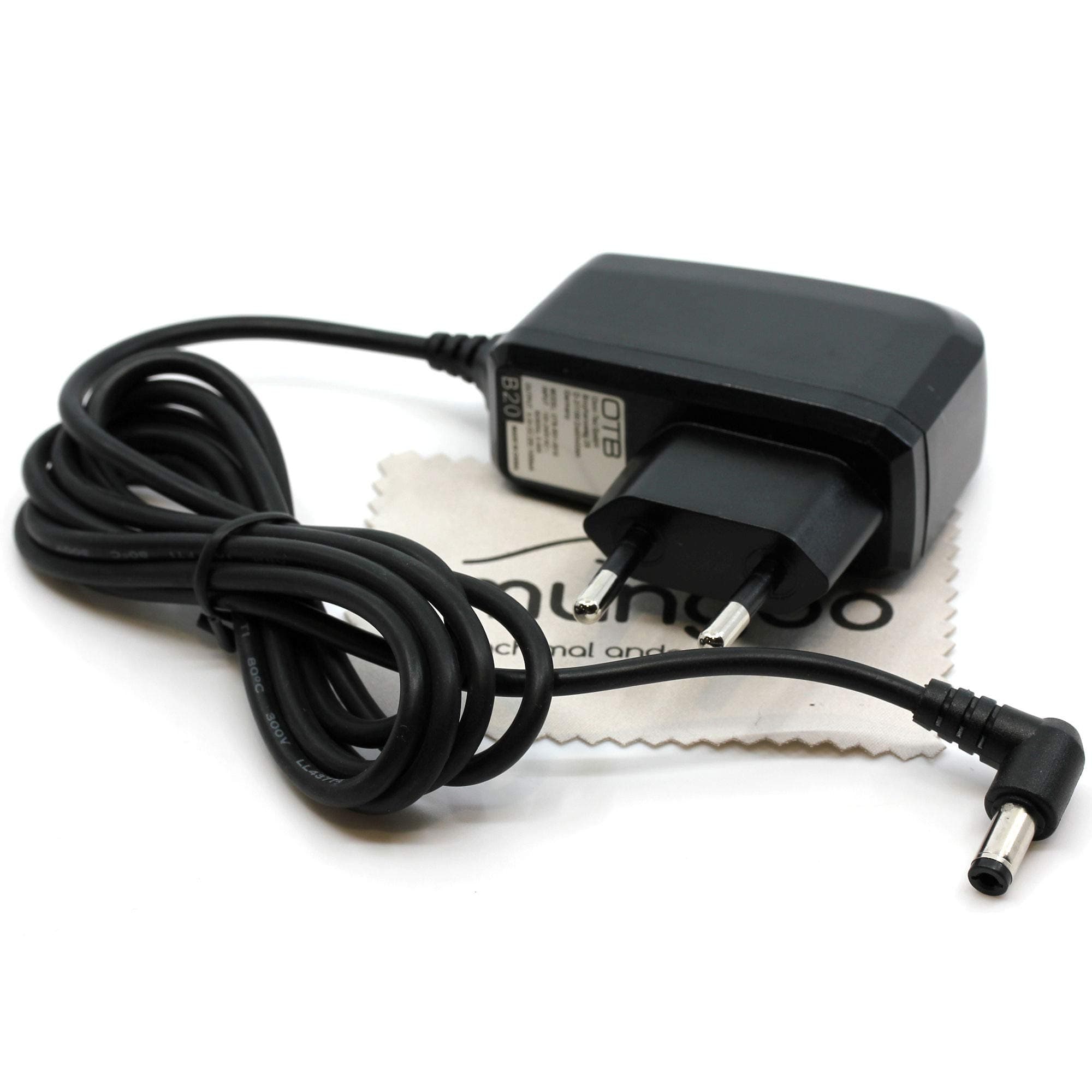 Ladegerät passend für Nintendo Super Nintendo Entertainment System, SNES, Super Famicom, Entertainment System, NES Ladekabel Kabel Netzladegerät OTB mit mungoo Displayputztuch Angebot bei HelloDeals