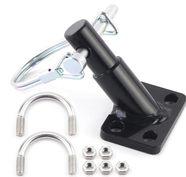 Fahrradanhänger Kupplung Anhänger-Adapter-Fahrrad Anhängerkupplung für Fahrrad mit Sicherungsstift Schnelle Montage Fahrrad Hänger Kupplung für Fahrrad-kinderanhänger Kinderwagen Lastenanhänger Angebot bei HelloDeals