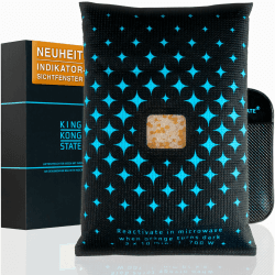 Luftentfeuchter für Autos - Entfeuchter-Kissen 750g für beschlagene Autoscheiben - mit Indikator-Fenster und Anti-Rutsch-Pad 1x 750g Angebot bei HelloDeals