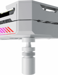 upHere Grafikkarten Halterung GPU Halterung,Grafikkarten Halter Vertikal,GPU Support,Höhenverstellbar,Mit Magnet,S(26mm-50mm),Weiß,GB26T Angebot bei HelloDeals