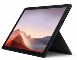 Microsoft Surface Pro 7 Tablet, 12,3 Zoll (2736 x 1824) Touchscreen, Intel Core i7-1065G7, 16 GB RAM, 256 GB SSD, Keine Tastatur, Windows 11 Pro (Generalüberholt) Angebot bei HelloDeals