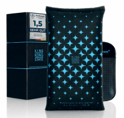 Luftentfeuchter für Autos - Entfeuchter-Kissen 1 kg für beschlagene Autoscheiben - mit wiederverwendbarer Antibeschlag-Füllung und Anti-Rutsch-Pad, Dunkelgrau, Standard Angebot bei HelloDeals