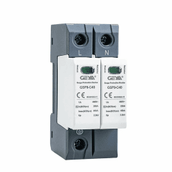 GEYA Überspannungsschutz 20KA-40KA SPD Überspannungsschutz für das Haus DIN-Schiene (2P,AC440V) Angebot bei HelloDeals