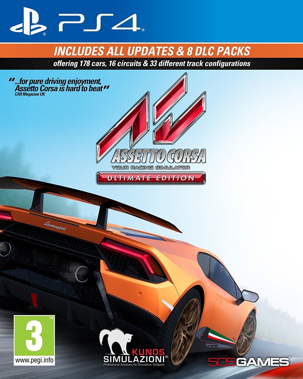 JEU CONSOLE 505 GAMES ASSETTO CORSA ULTIMATE PS4 Angebot bei HelloDeals