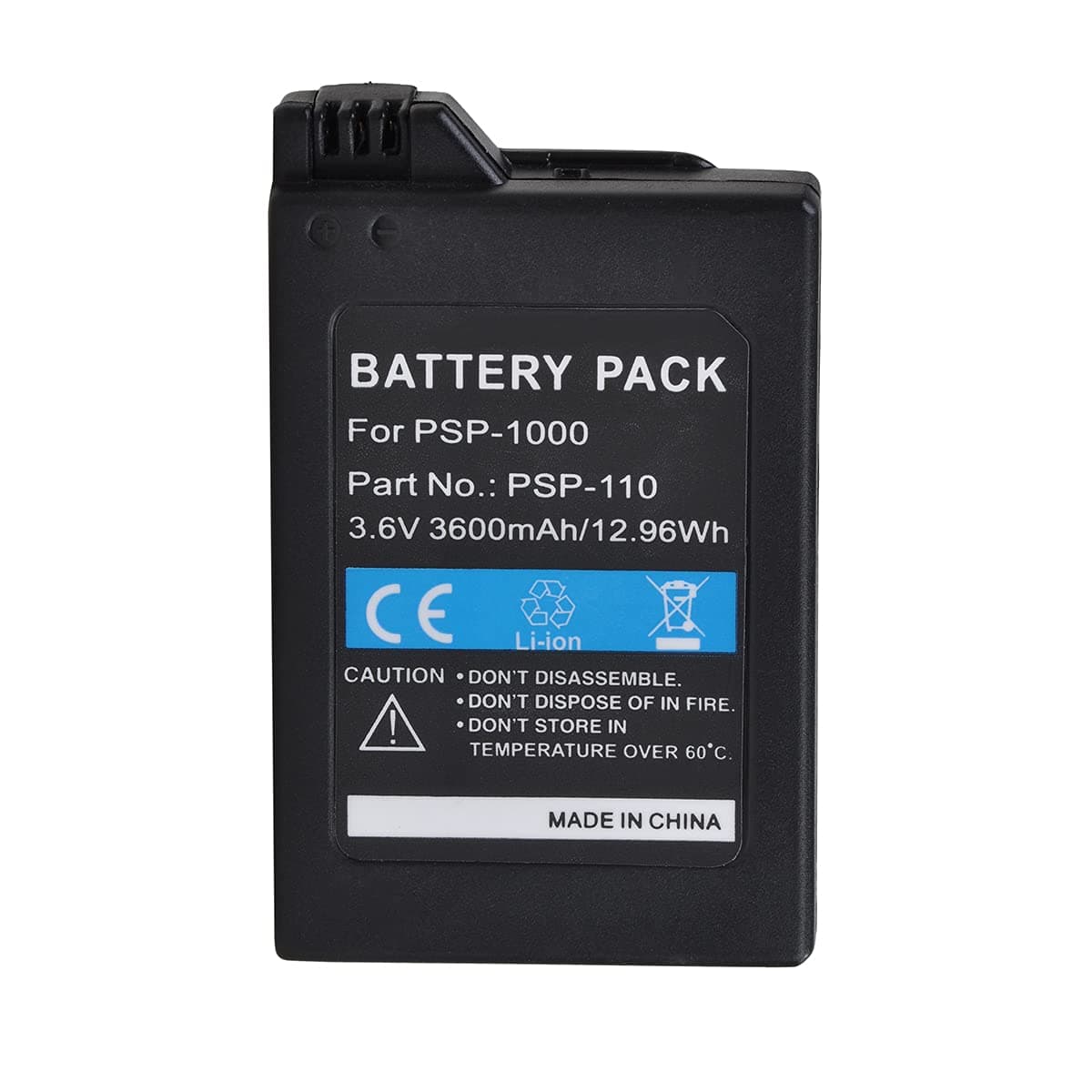 3600mAh PSP-110 PSP-1000 Akku für Sony PSP-1007, PSP-1008,PSP-1004 PSP-1003 PSP-1001, PSP-1002 Handheld Spielkonsole Angebot bei HelloDeals