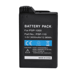 3600mAh PSP-110 PSP-1000 Akku für Sony PSP-1007, PSP-1008,PSP-1004 PSP-1003 PSP-1001, PSP-1002 Handheld Spielkonsole Angebot bei HelloDeals