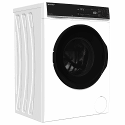SHARP ES-PRO714WA-DE Waschmaschine Frontlader, 7 kg, 1400 U/min, Aquastop, WIFI, Dampftechnologie 7 kg Weiß Angebot bei HelloDeals