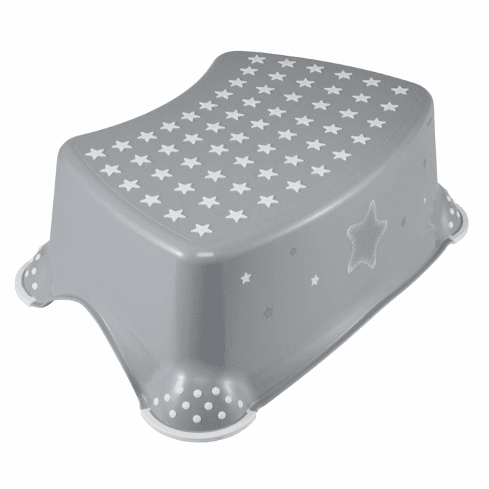 keeeper Stars Tritthocker, Ab ca. 3 bis ca. 14 Jahren, Anti-Rutsch-Funktion, Tomek, Grau Stars Grau Angebot bei HelloDeals