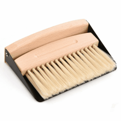Woody Kleines Kehrblech und Handfeger Reinigungsset für Tisch, Mini Kehrblech und Handfeger für Zuhause, Kompaktes und exquisites Reinigungsset für den Schreibtisch Angebot bei HelloDeals