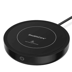 Tassenwärmer,36W Warmhalteplatte elektrisch mit DREI Temperatureinstellungen (Up to 176 ° F/80 ℃), Getränkewärmer für Tee/Wasser/Milch Wärmeplatte im Büro, zu Hause, (Tasse) Schwarz Angebot bei HelloDeals