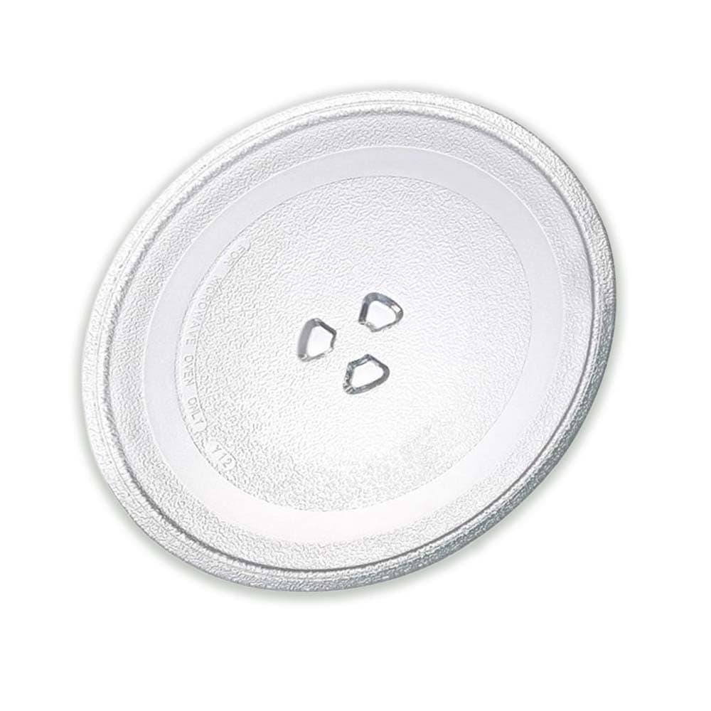 Mikrowellenteller Glas kompatibel mit samsung, Glasdrehteller für Mikrowellen 25,5 cm geeignet für verschiedene Modelle Angebot bei HelloDeals