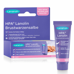 Lansinoh HPA Lanolin Brustwarzensalbe, 100% natürlich - beruhigt & schützt beanspruchte Brustwarzen - Dermatest"sehr gut 10920 Transparent 10 ml (1er Pack) Angebot bei HelloDeals