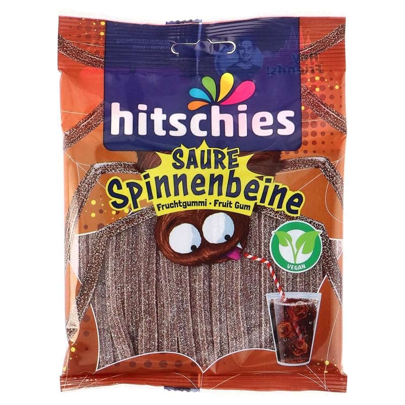 Hitschies Saure Spinnenbeine, Cola, 125 g Angebot bei HelloDeals