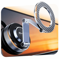 Handyhalterung Auto–Vmag S3 2026 Magnetische Handyhalterung Auto mit Metall-Dual-Fold-Arm & Erweiterter Reichweite, Kompatibel mit iPhone 17 Pro Max,16-12 & Android (mit Magnetring) Schwarz Angebot bei HelloDeals