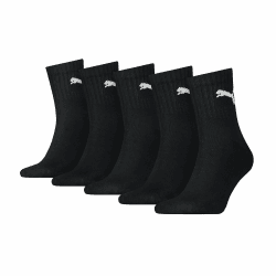 PUMA Unisex Short Crew Socks (5 Pack) Socken (5er Pack) 43-46 Schwarz Angebot bei HelloDeals