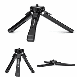 Zeadio Hochleistungs Mini-Metall-Stativ : Universales Kleintischstativ für Kamera, Gimbal, Action-Cam, Camcorder, Mikrofon, LED-Licht etc. (40kg/88lb Tragkraft) Grundversion Angebot bei HelloDeals