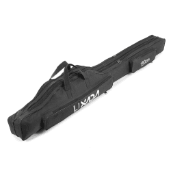 Lixada Faltbare Angelrutentasche für Outdoor-Angelruten, 100 cm, 130 cm, 150 cm Schwarz 150 cm Angebot bei HelloDeals