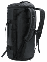 MIER Große Sporttasche wasserdicht Sportrucksack mit Schuhfach umwandelbar in Rucksack, 45L/60L/90L Schwarz 90L Angebot bei HelloDeals